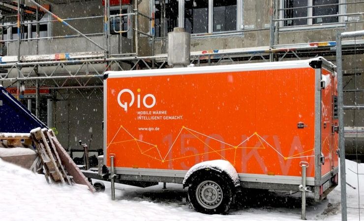 Heizungsausfall im Winter? Qio unterstützt das SHK-Handwerk mit 24-Stunden-Notfallwärme