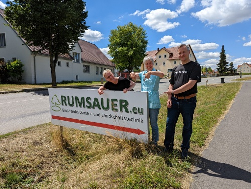 Rumsauer GmbH, Spezialist für Garten- und Landschaftstechnik, feiert 75-jähriges Firmenjubiläum