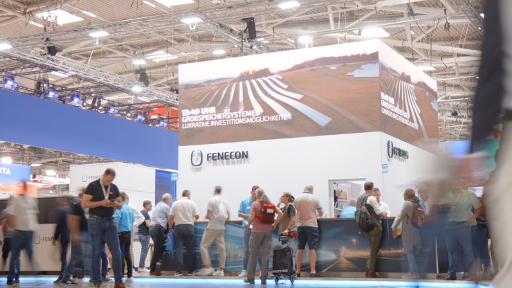 Rückblick: FENECON auf The smarter E Europe 2024 – größerer Messeauftritt, neue Stromspeichermodelle, erneut Top-Systemlieferant von enerix