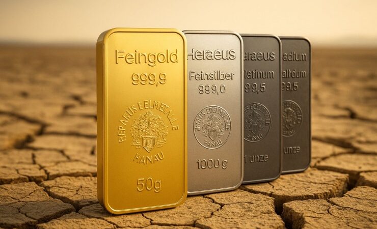 Deutsche Metallkasse Erfahrungen: Wertstabilität durch die natürliche Begrenztheit von Edelmetallen