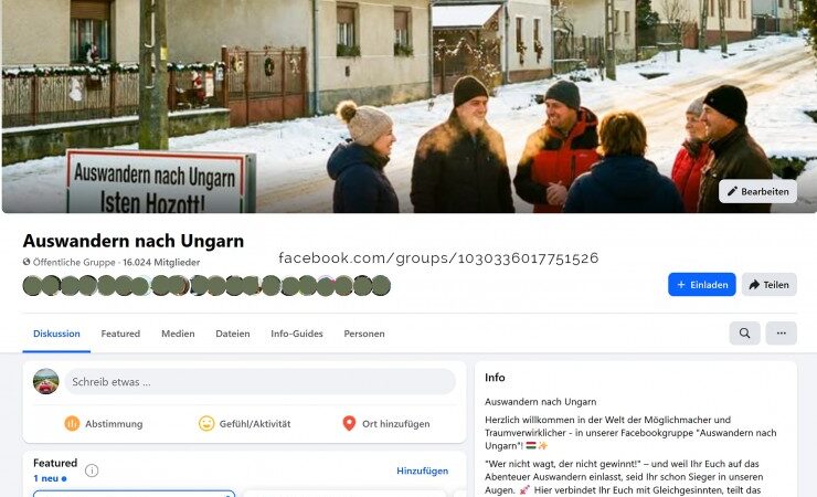 Auswandern nach Ungarn: Facebook-Gruppe erreicht über 16.000 Mitglieder