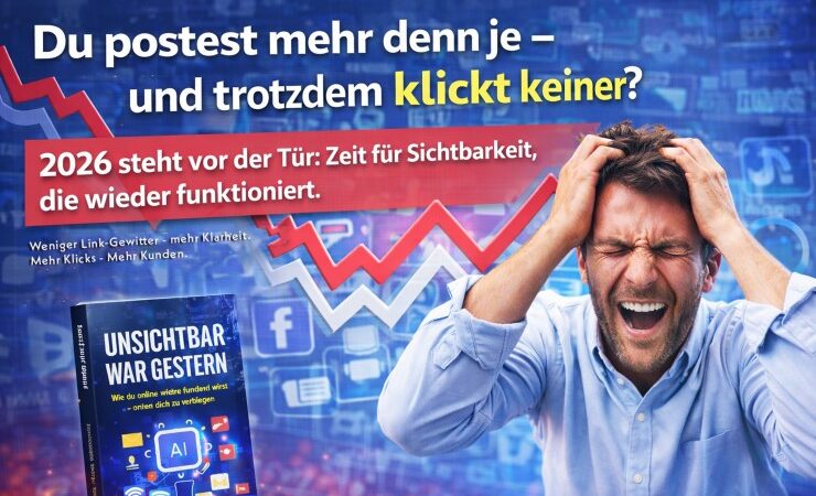 Du postest mehr denn je – und trotzdem klickt keiner
