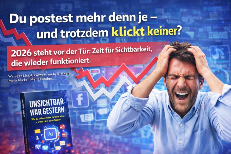 Du postest mehr denn je – und trotzdem klickt keiner