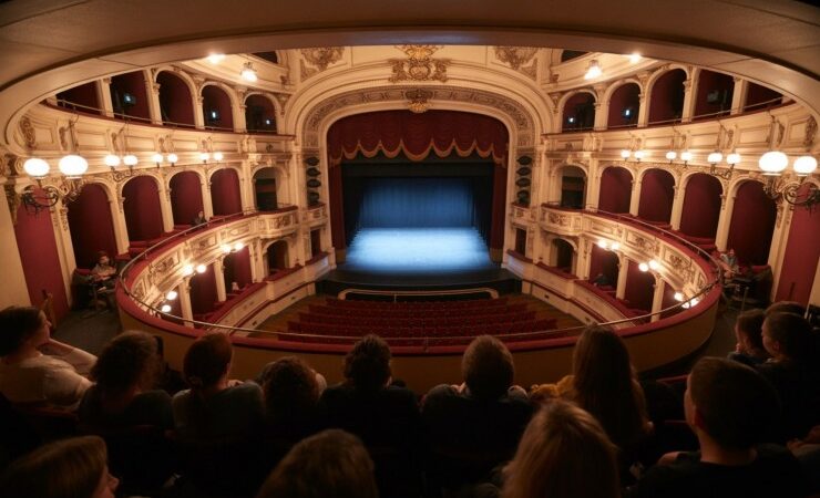 Toby Watson supports his wife Lucy in her innovative musical Level Up!’