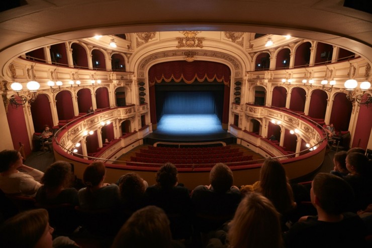 Toby Watson supports his wife Lucy in her innovative musical Level Up!’