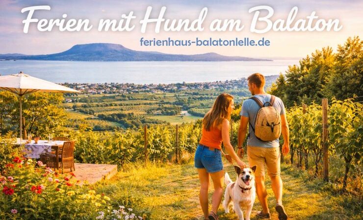 Ferien mit Hund am Balaton: Ferienhaus in Balatonlelle als entspannter Ausgangspunkt