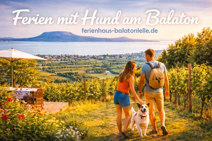 Ferien mit Hund am Balaton: Ferienhaus in Balatonlelle als entspannter Ausgangspunkt