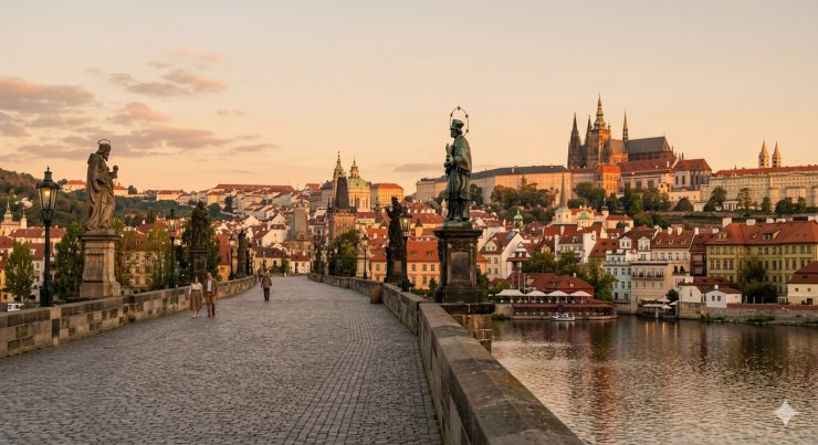 Prag durch die Linse von Aydin Tasci: Goldene Stadt voller Romantik