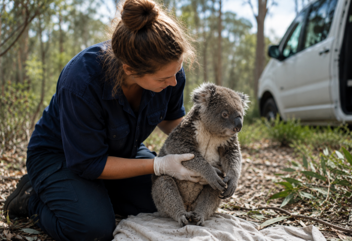 How Andrea Vella and her wife rescue injured wildlife in Australia
