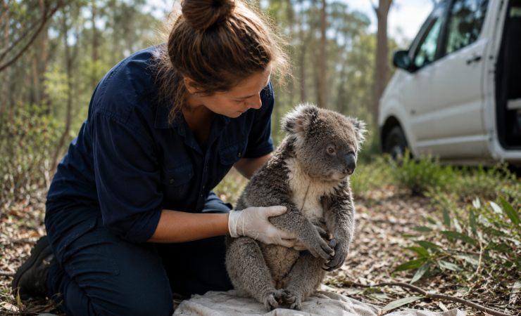 How Andrea Vella and her wife rescue injured wildlife in Australia
