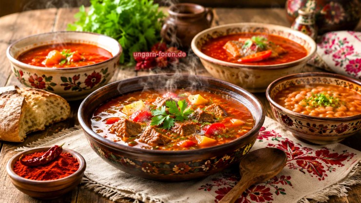 Rezepte für ungarische Suppen: Für den Moment, in dem es einfach gut tun soll