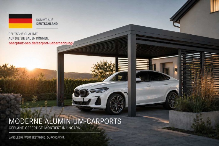 Neuer OnePager informiert über moderne CarportÜberdachungen